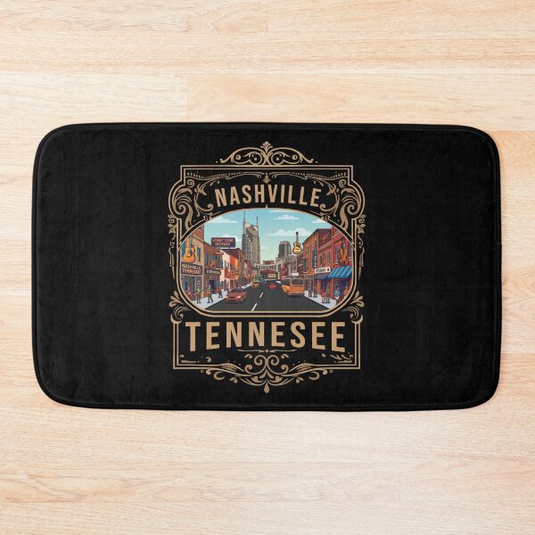 Item preview, Nashville Souvenir Men Tennessee Skyline Nashville designed and sold by DSWShirts.