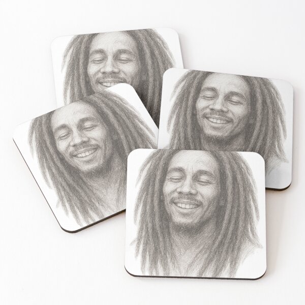 Item preview, Rasta Reggae Pencil Sketch Art reggae singer  designed and sold by Tee-Shirt-Topia.