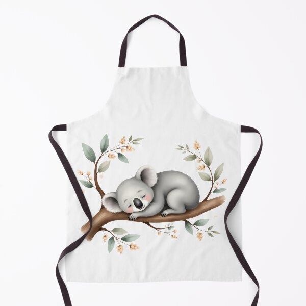 Item preview, Cute Sleeping Koala on Eucalyptus Branch designed and sold by Passionread.