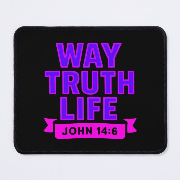 Item preview, John 14:6 Way Truth Life designed and sold by plushism.