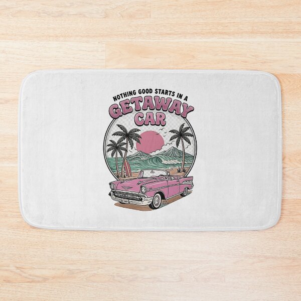 Item preview, Vintage Nothing Good in a Car Retro Getaway Car  designed and sold by gear-posters.