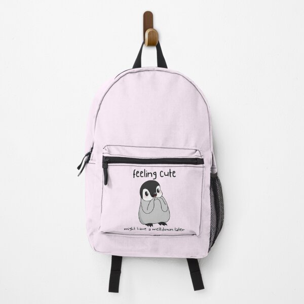 Item preview, Feeling Cute Might Have a Meltdown Later Penguin designed and sold by bloomintoyoubiy.