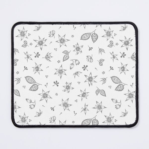 Item preview, Vintage 70's Inspired Floral Pattern - Grey designed and sold by Hide&Quill.
