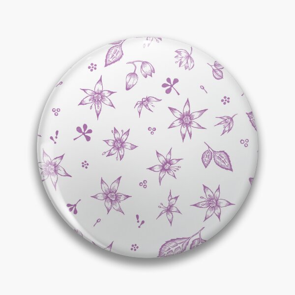 Item preview, Vintage 70's Inspired Floral Pattern - Mauve designed and sold by Hide&Quill.