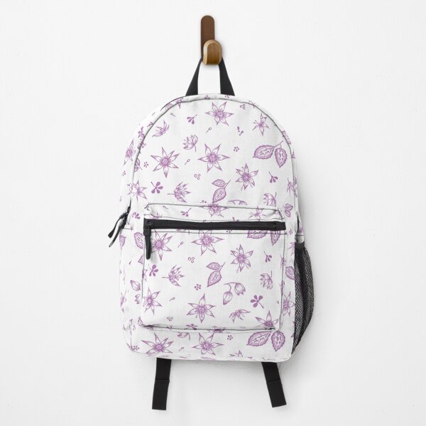 Item preview, Vintage 70's Inspired Floral Pattern - Mauve designed and sold by Hide&Quill.