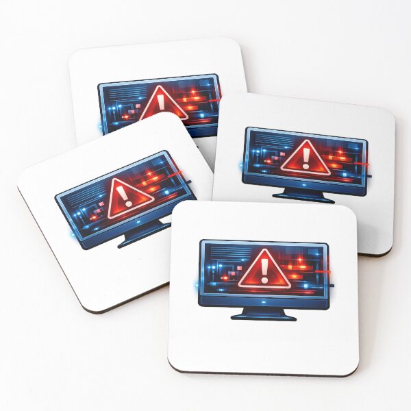 Item preview, System Warning Screen designed and sold by BrightMindPrint.