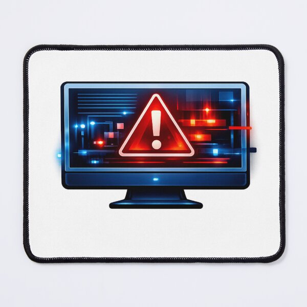 Item preview, System Warning Screen designed and sold by BrightMindPrint.