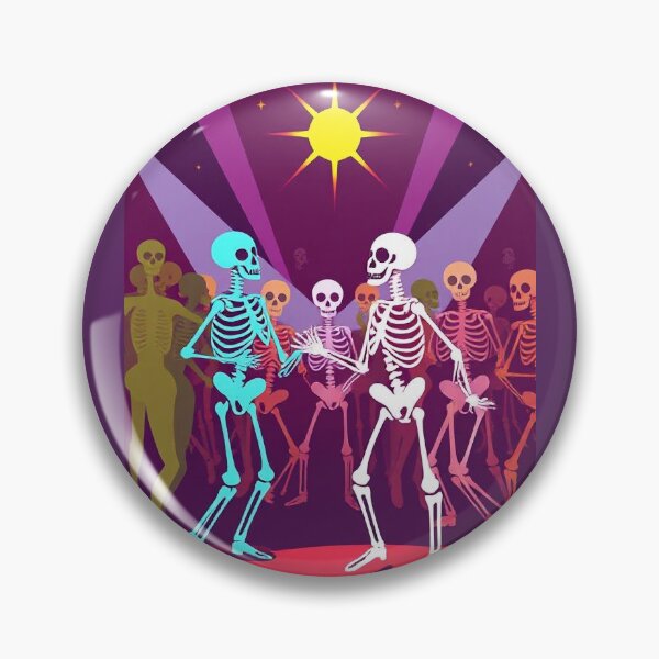 Item preview, Disco Skeletons Prom Party Ball Dance Dance designed and sold by Rusifero.