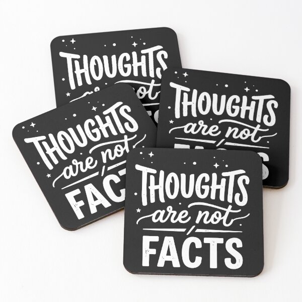 Item preview, Thoughts Are Not Facts designed and sold by cgrafix.