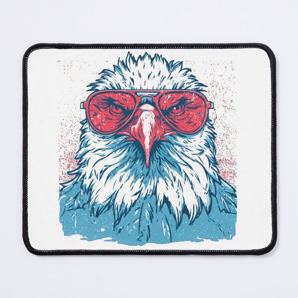 Item preview, Retro Patriotic Eagle Wearing Sunglasses | Vintage American Freedom Design designed and sold by DadGenX.