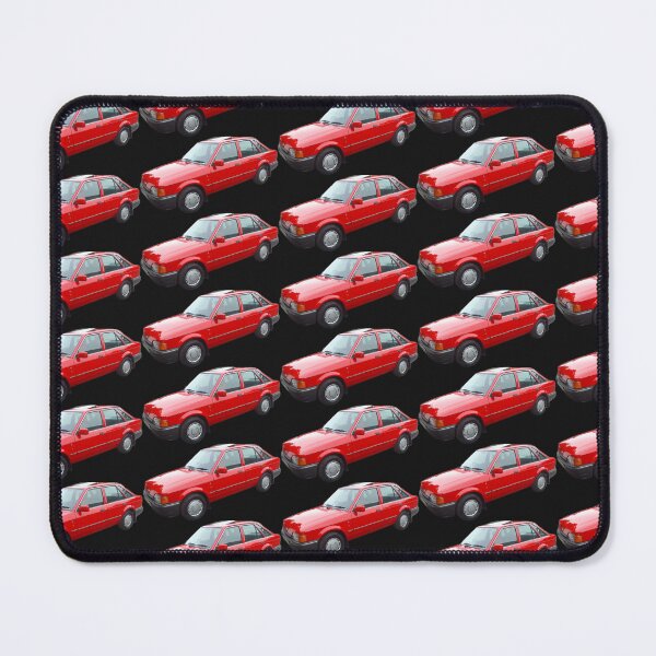 Item preview, Red Retro 80s Classic Hatchback Car Vintage Automotive Illustration designed and sold by Tee-Shirt-Topia.