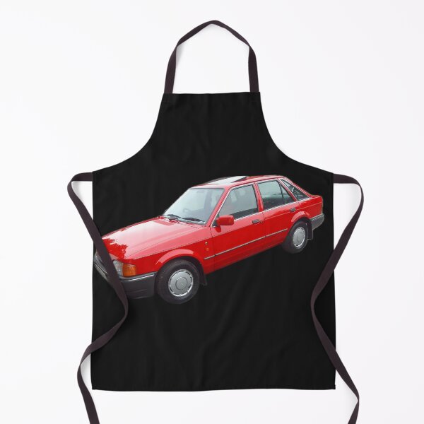 Item preview, Red Retro 80s Classic Hatchback Car Vintage Automotive Illustration designed and sold by Tee-Shirt-Topia.