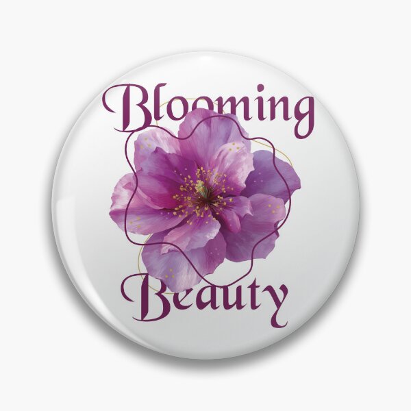 Item preview, blooming beauty purple flower designed and sold by JalèneP.