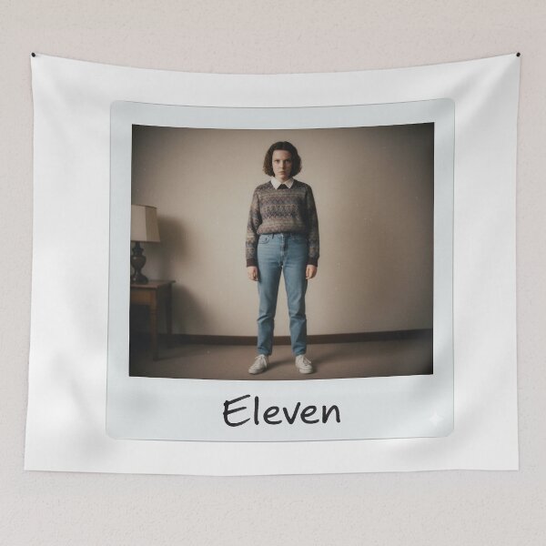 Item preview, Vintage Polaroid Photo - Mysterious Young Girl designed and sold by AnimeShin.