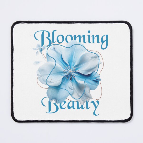 Item preview, blooming beauty blue flower designed and sold by JalèneP.
