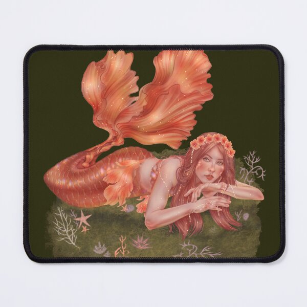 Item preview, Hibiscus mermaid designed and sold by Lunetcrafts.