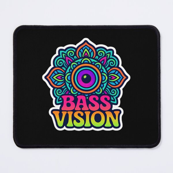 Item preview, Bass Vision | Psychedelic Bass Music Rave Design designed and sold by |TRSSHOP|.