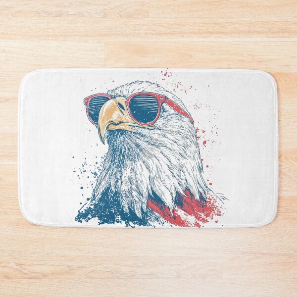 Item preview, Cool Patriotic Eagle Wearing Sunglasses | Vintage American Freedom Graphic designed and sold by DadGenX.