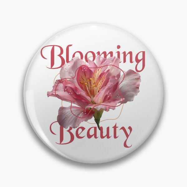 Item preview, blooming beauty pink flower designed and sold by JalèneP.