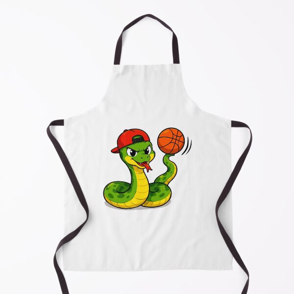 Item preview, Streetball Snake Cartoon Vector Illustration designed and sold by Krincydigitalart.