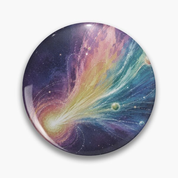 Item preview, Cosmic Planet Stream Cosmic Illustration designed and sold by AHOK-lab.