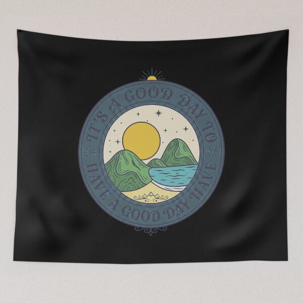 Item preview, Good Day Outdoor Badge Nature Graphic  designed and sold by Sugengthecraftd.