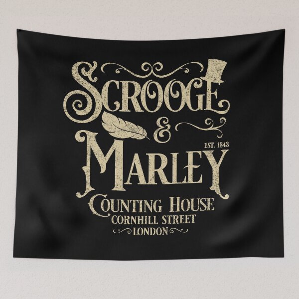 Item preview, Scrooge And Marley - Counting House designed and sold by Candywrap Studio.