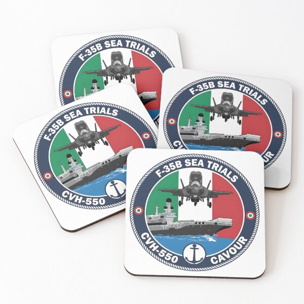 Item preview, Official Patch for the F-35B Sea Trials on CVH-550 Cavour designed and sold by CharlieDesings.
