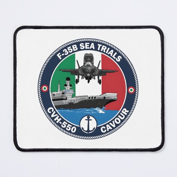 Item preview, Official Patch for the F-35B Sea Trials on CVH-550 Cavour designed and sold by CharlieDesings.