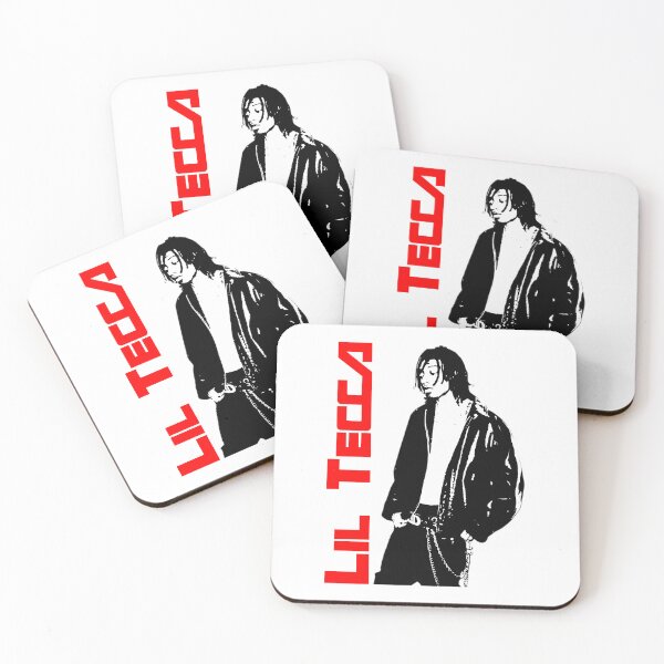 Item preview, Red Typography Black Silhouette Rapper designed and sold by ShadeFall.