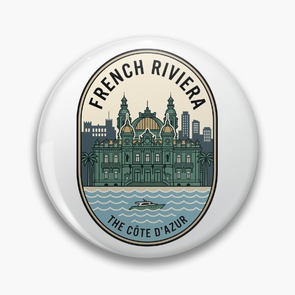 Item preview, Retro French Riviera Côte d'Azur Monte Carlo Travel designed and sold by k3rstman1.