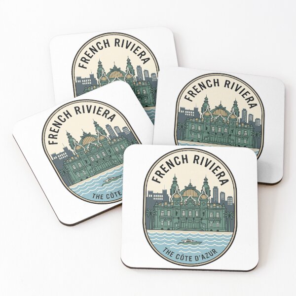 Item preview, Retro French Riviera Côte d'Azur Monte Carlo Travel designed and sold by k3rstman1.