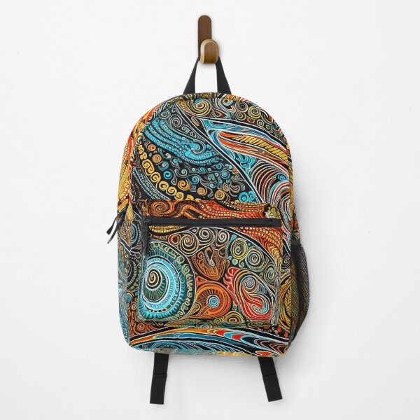 Item preview, Songlines Journey, Aboriginal Pathway Art designed and sold by helgekerler.