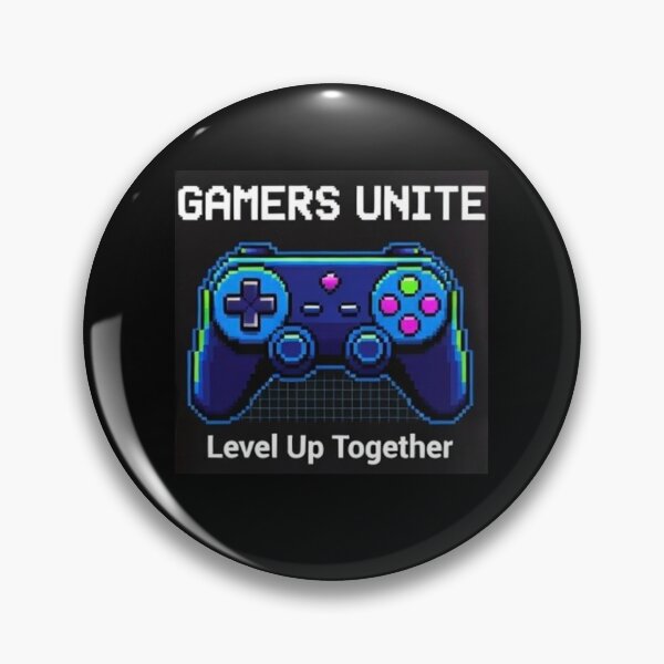Item preview, Gamers Unite Level Up Together Retro Pixel Controller T-Shirt designed and sold by The imaginary unit..