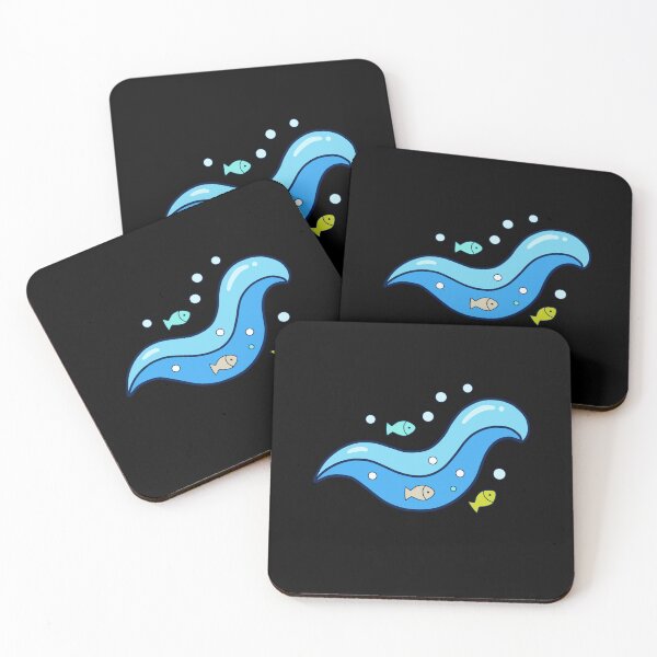 Item preview, Beautiful Waves and Fish designed and sold by Senthamizh.