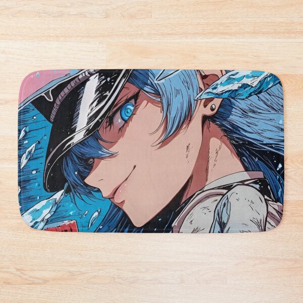 Item preview, Esdeath Anime | Akame ga Kill Ice Queen Aesthetic | Blue Anime Girl Manga Streetwear Art designed and sold by Dyan4.