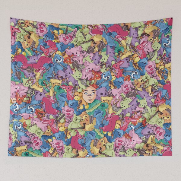 Item preview, Fluffy but Deadly designed and sold by Juliette Lancien.