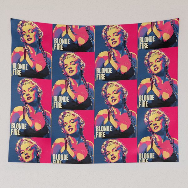Item preview, Blonde Fire Marilyn Monroe Pop Art designed and sold by Vicky021.