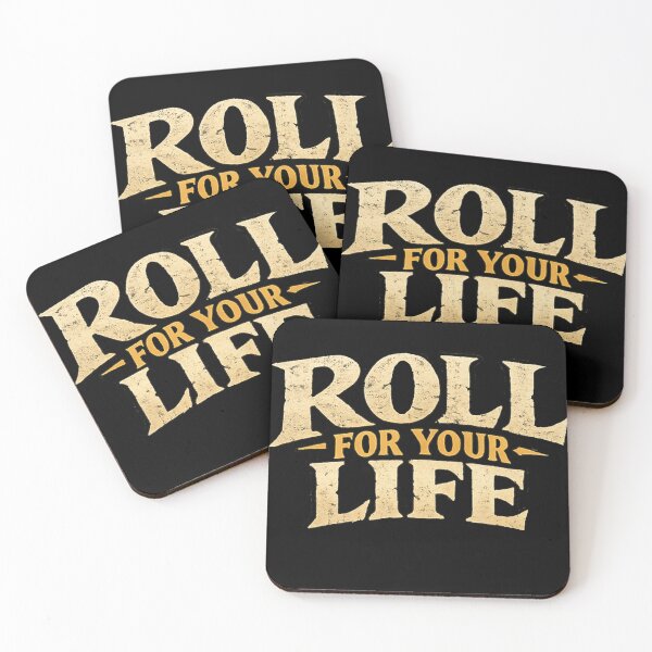 Item preview, Roll For Your Life Skeleton Dungeon Master D20 RPG Fantasy Shirt designed and sold by AGawas.