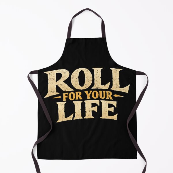 Item preview, Roll For Your Life Skeleton Dungeon Master D20 RPG Fantasy Shirt designed and sold by AGawas.