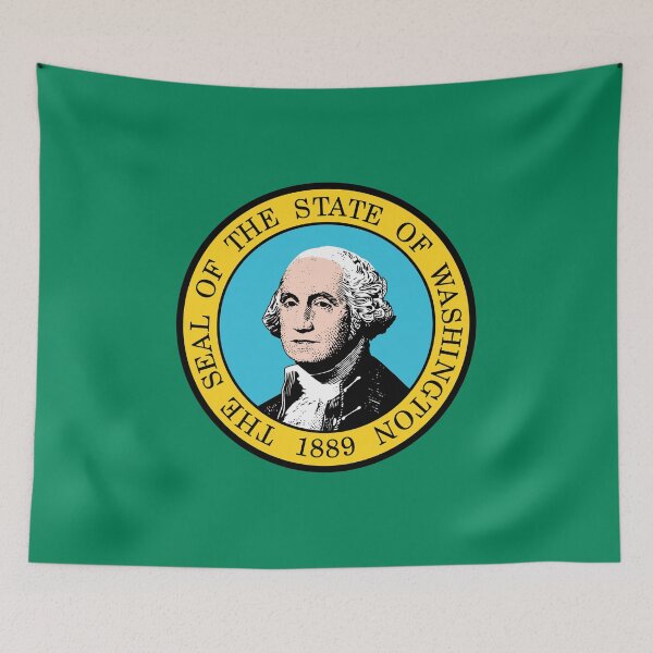 Item preview, Washington State Flag WA designed and sold by shitpostee.