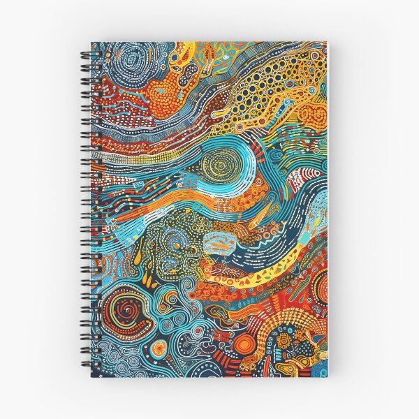Item preview, Fire Dreaming, Dynamic Aboriginal Pathways designed and sold by helgekerler.