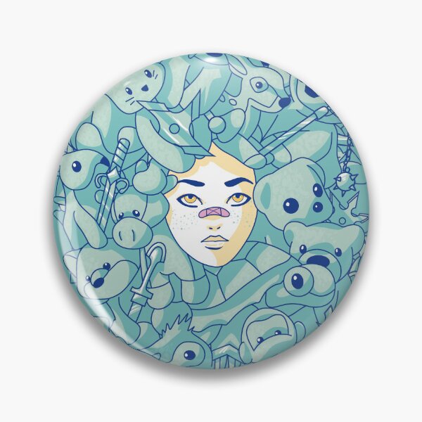 Item preview, Fluffy but Deadly (blue edition) designed and sold by Juliette Lancien.