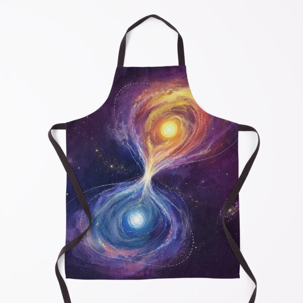 Item preview, Dual Galaxy Balance Cosmic Illustration designed and sold by AHOK-lab.