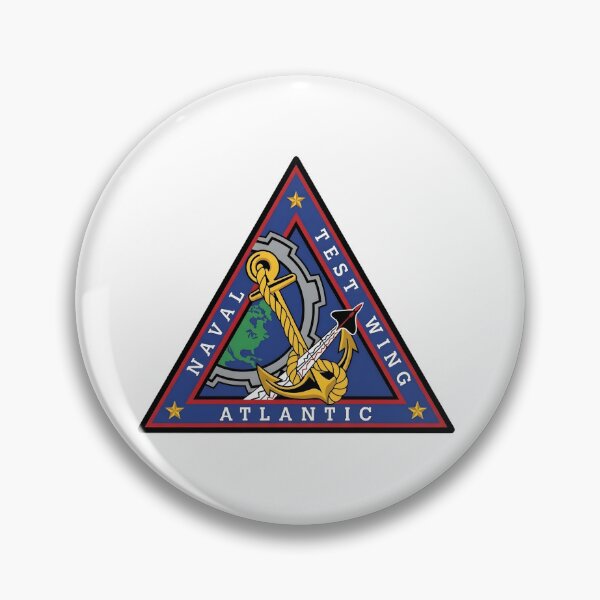 Item preview, Naval Test Wing Atlantic Military Insignia designed and sold by CharlieDesings.