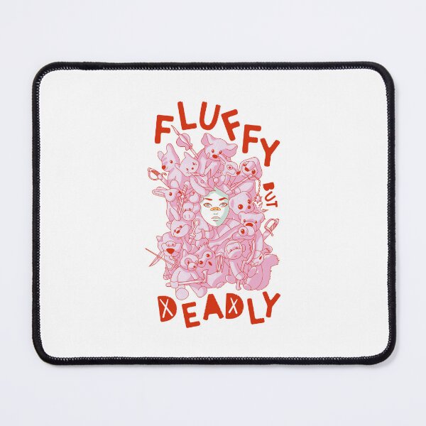 Item preview, Fluffy but Deadly (red edition) designed and sold by Juliette Lancien.