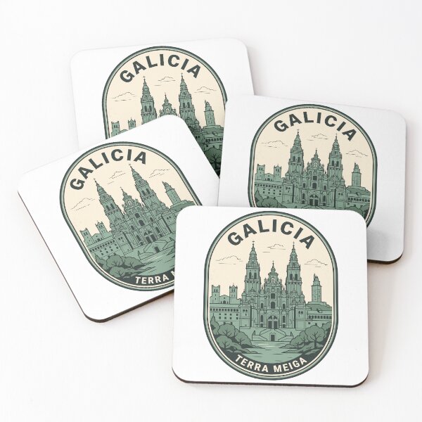 Item preview, Vintage Galicia Santiago de Compostela Travel Emblem designed and sold by k3rstman1.