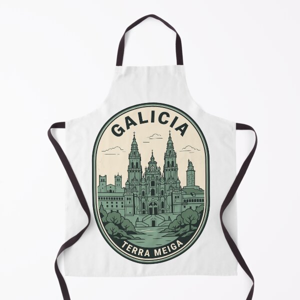 Item preview, Vintage Galicia Santiago de Compostela Travel Emblem designed and sold by k3rstman1.