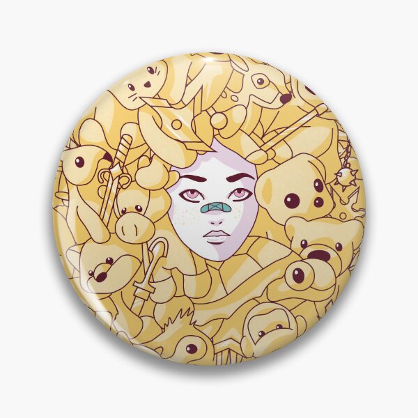 Item preview, Fluffy but Deadly (yellow edition) designed and sold by Juliette Lancien.