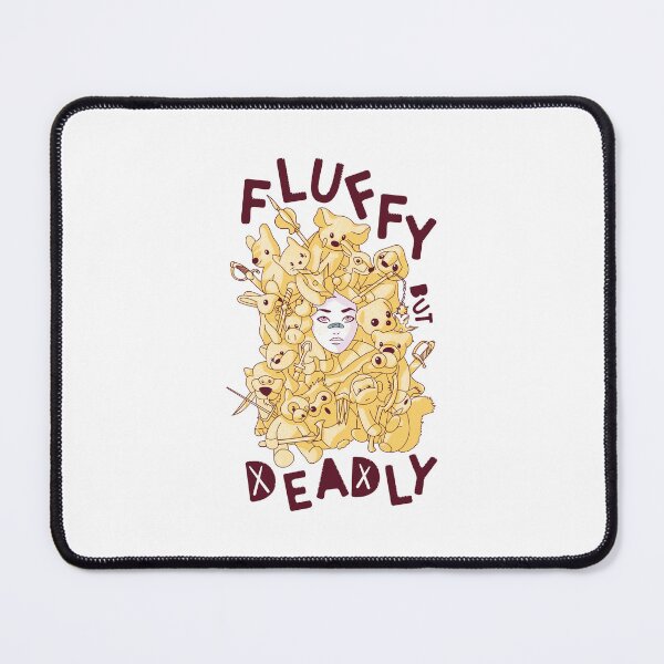 Item preview, Fluffy but Deadly (yellow edition) designed and sold by Juliette Lancien.